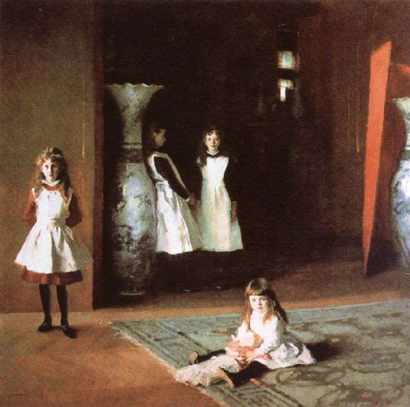 John Singer Sargent The Boit Daughters Sweden oil painting art